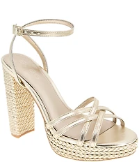 BCBGeneration Orisa Metallic Dress Sandals
