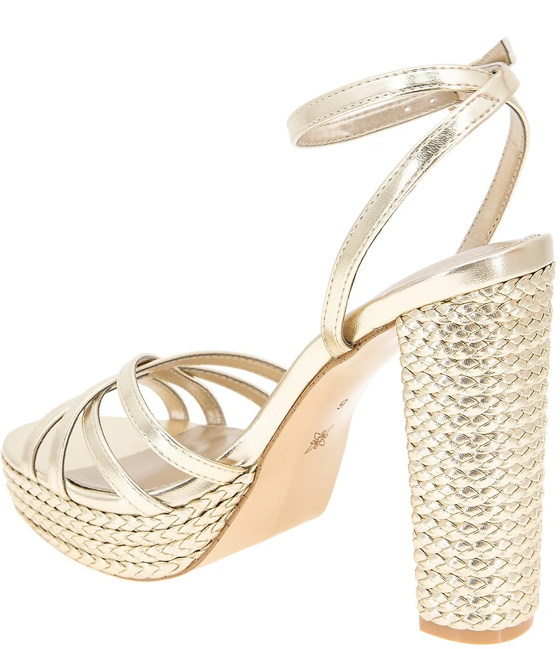 BCBGeneration Orisa Metallic Dress Sandals