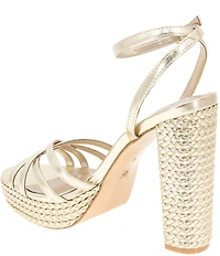 BCBGeneration Orisa Metallic Dress Sandals