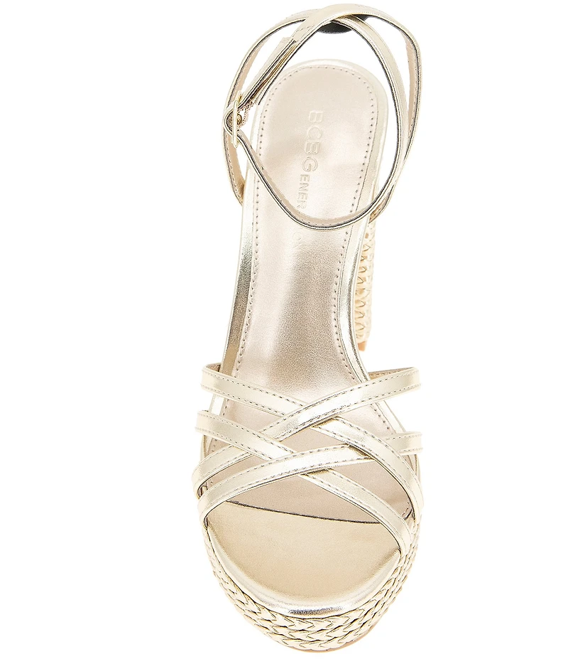 BCBGeneration Orisa Metallic Dress Sandals
