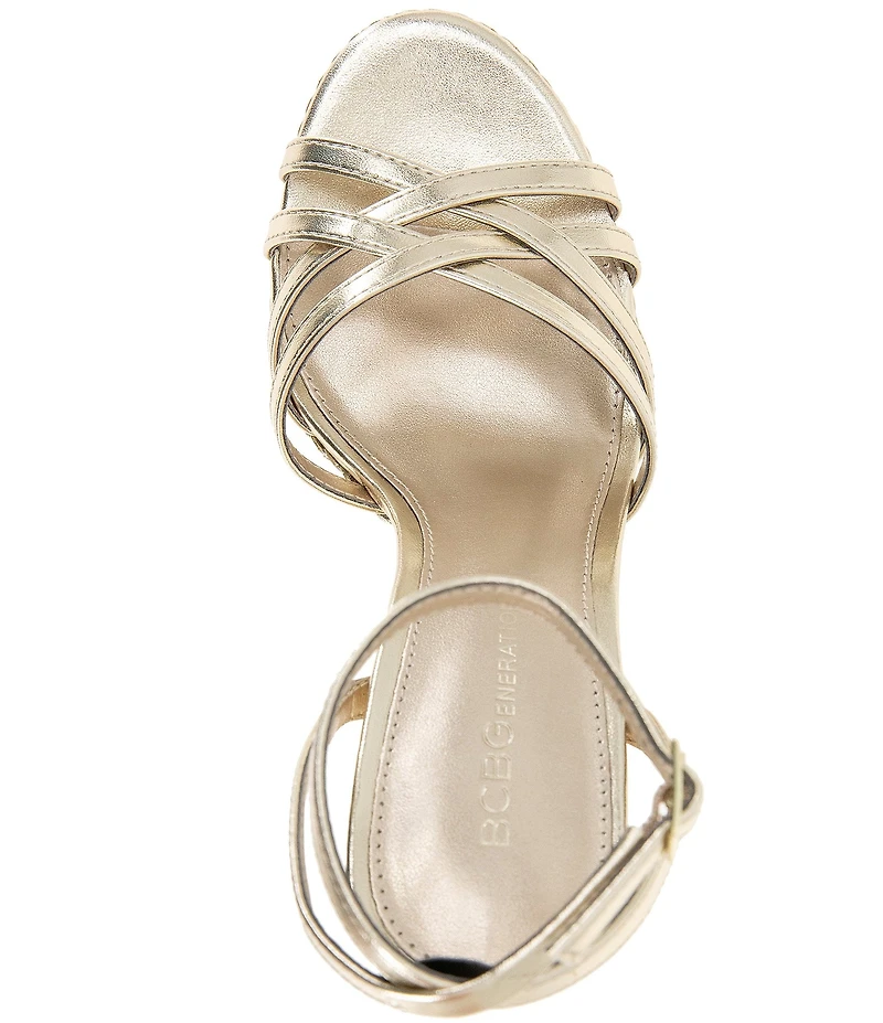 BCBGeneration Orisa Metallic Dress Sandals