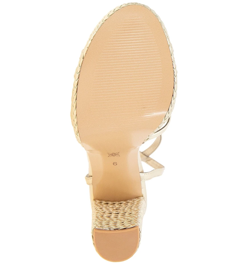 BCBGeneration Orisa Metallic Dress Sandals