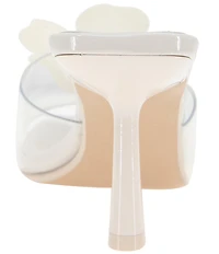 BCBGeneration Remani Vinyl Flower Ornament Slide Sandals