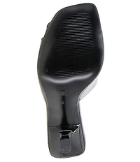 BCBGeneration Remani Vinyl Flower Ornament Slide Sandals