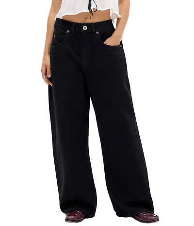 BDG Urban Jaya True Black Low Rise 5-Pocket Jeans