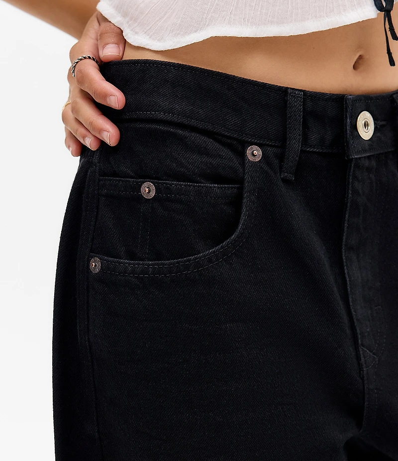 BDG Urban Jaya True Black Low Rise 5-Pocket Jeans