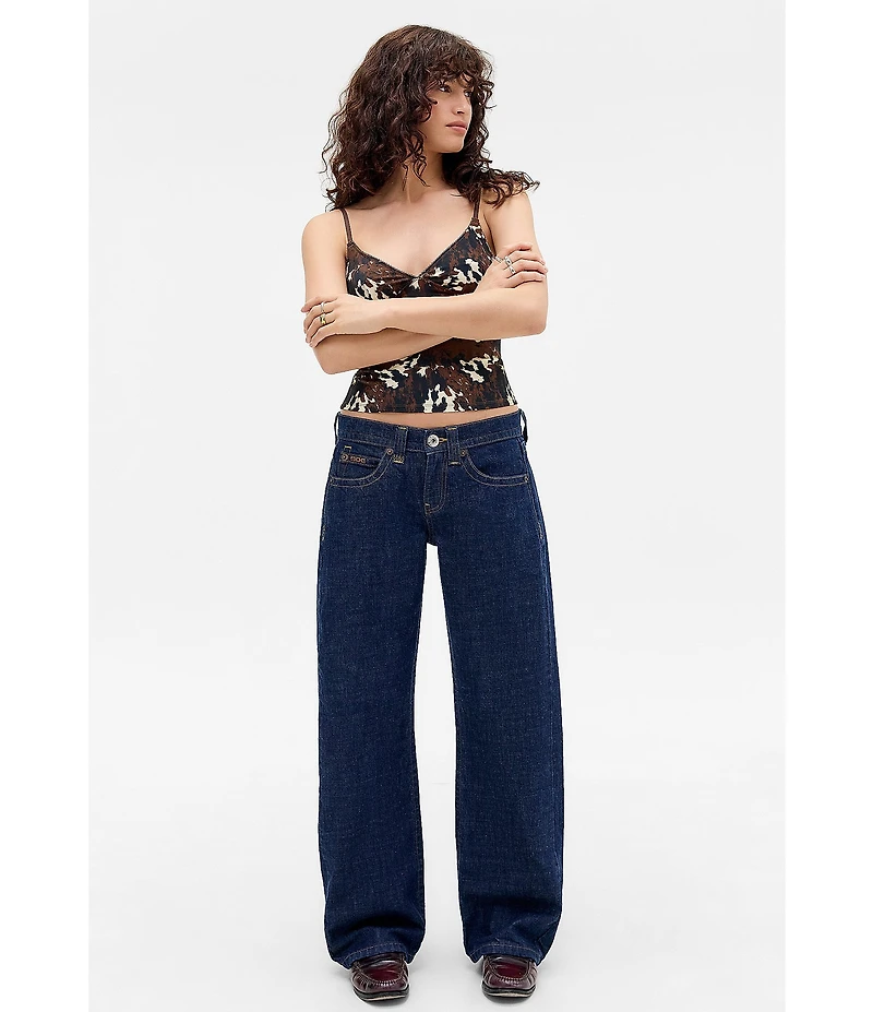 BDG Urban Kayla Rinse Low Rise 5-Pocket Jeans