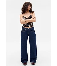 BDG Urban Kayla Rinse Low Rise 5-Pocket Jeans