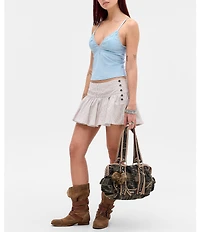 BDG Urban Outfitters Adore Lace Trim Knit Tank Top