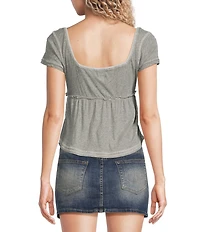 BDG Urban Outfitters Brittney Knit Babydoll Top