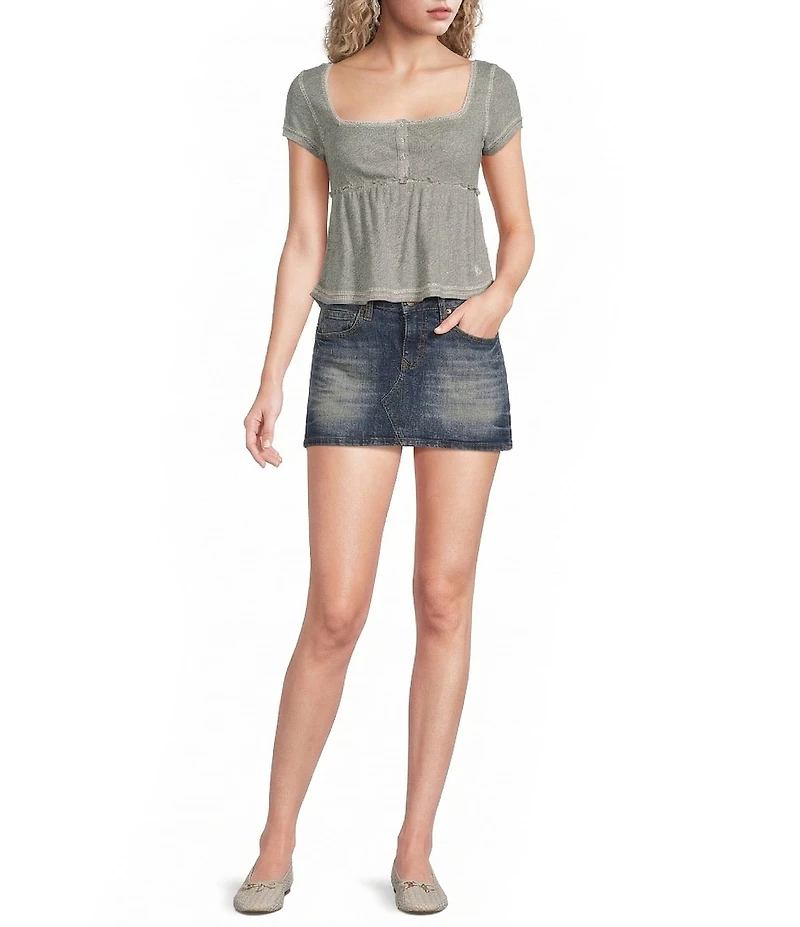 BDG Urban Outfitters Brittney Knit Babydoll Top