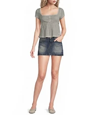 BDG Urban Outfitters Brittney Knit Babydoll Top