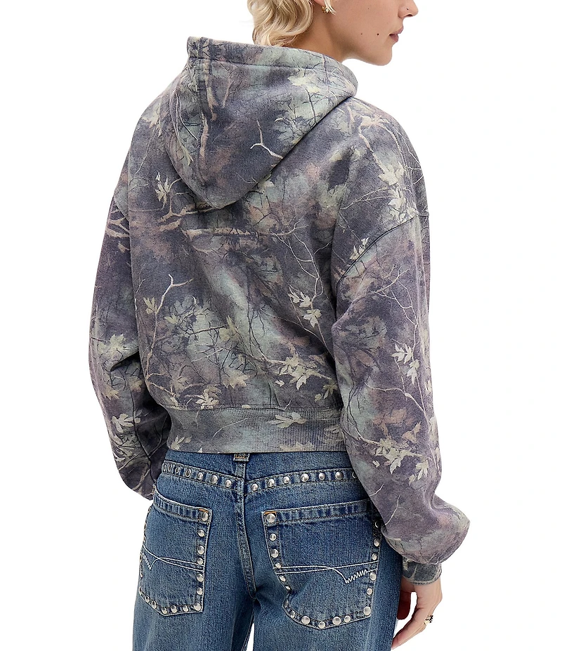 BDG Urban Outfitters Camo Zip Hoodie Jacket