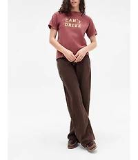 BDG Urban Outfitters Can't Drive Relaxed Short Sleeve T-Shirt