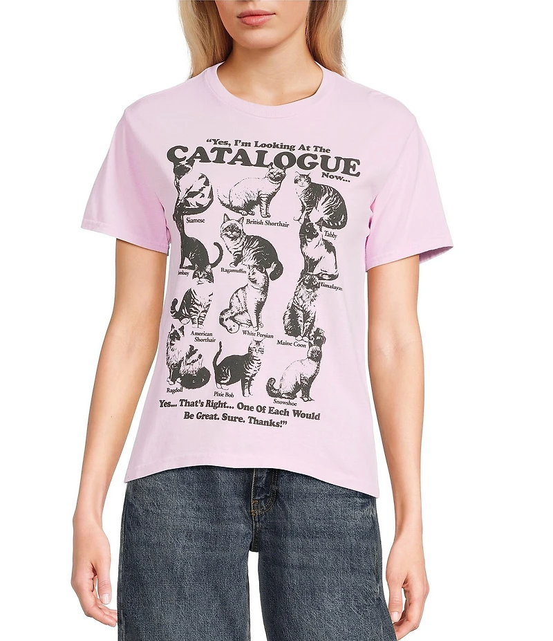 BDG Urban Outfitters Cat Catalogue Knit T-Shirt