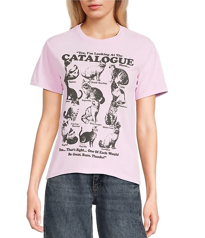 BDG Urban Outfitters Cat Catalogue Knit T-Shirt