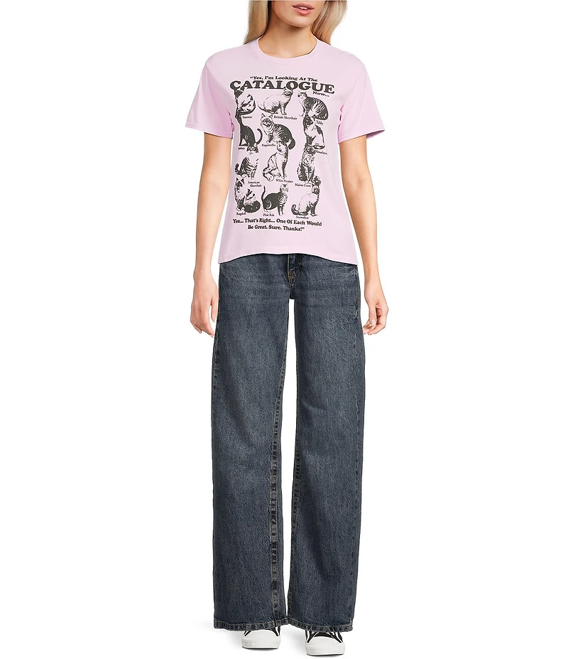 BDG Urban Outfitters Cat Catalogue Knit T-Shirt