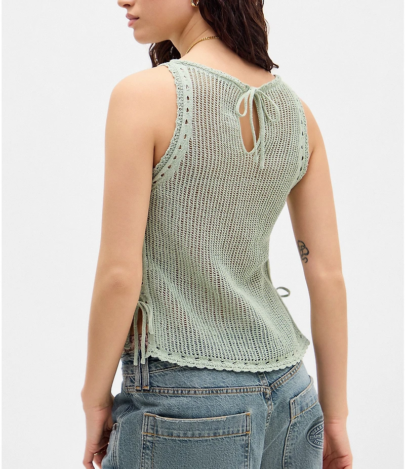BDG Urban Outfitters Crocheted Knit Vest
