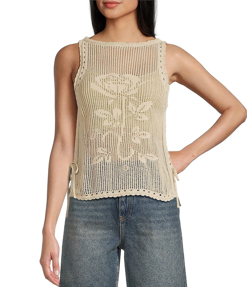 BDG Urban Outfitters Crocheted Knit Vest