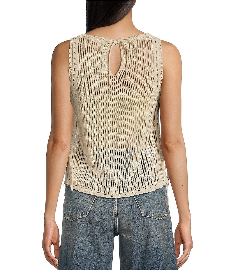 BDG Urban Outfitters Crocheted Knit Vest
