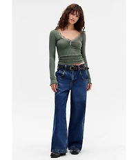 BDG Urban Outfitters Diana Lace Trimmed T-Shirt