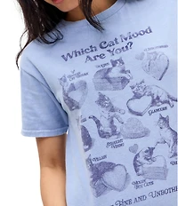 BDG Urban Outfitters Feline Short Sleeve T-Shirt