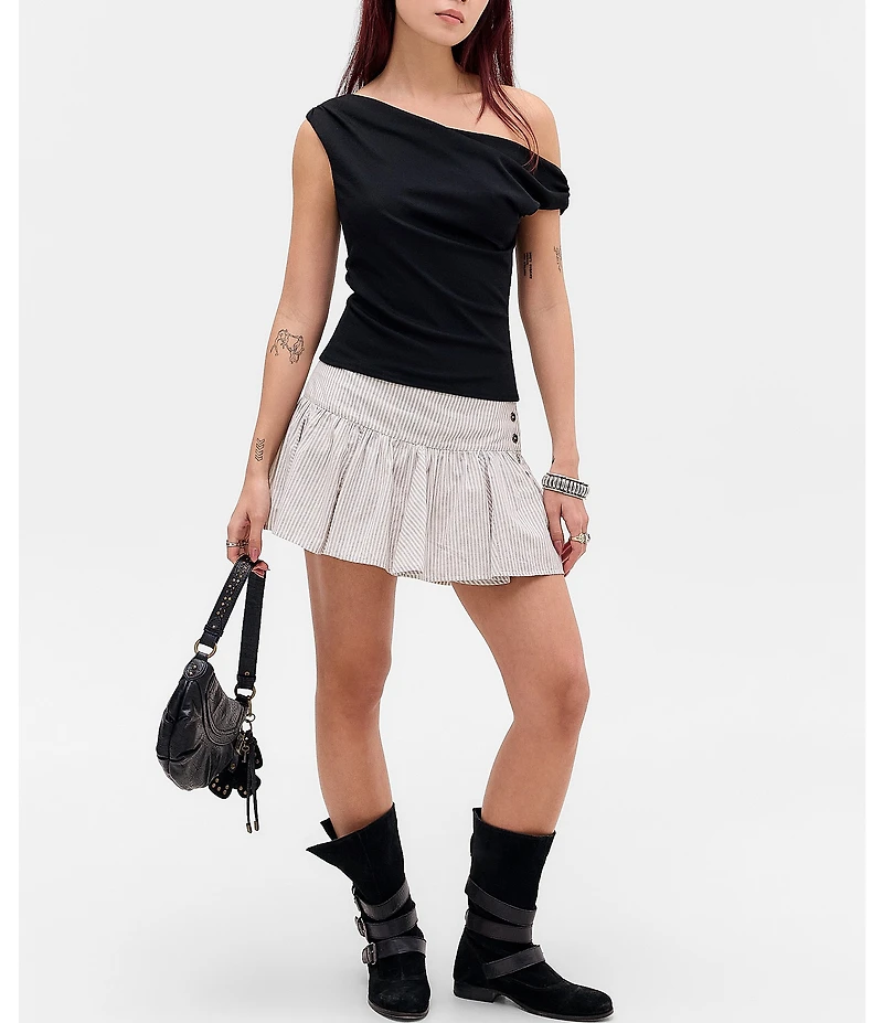 BDG Urban Outfitters Fia Off-The-Shoulder Knit Top
