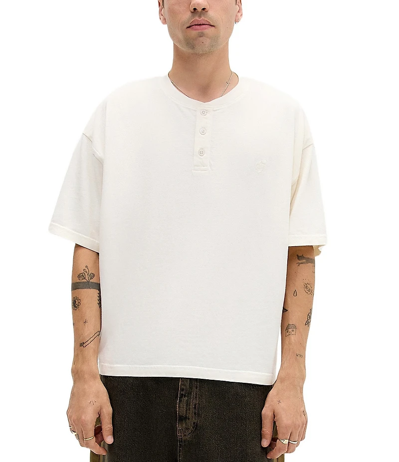 BDG Urban Outfitters Henley Short-Sleeve T-Shirt