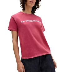 BDG Urban Outfitters I (Heart) Overreacting Short Sleeve T-Shirt