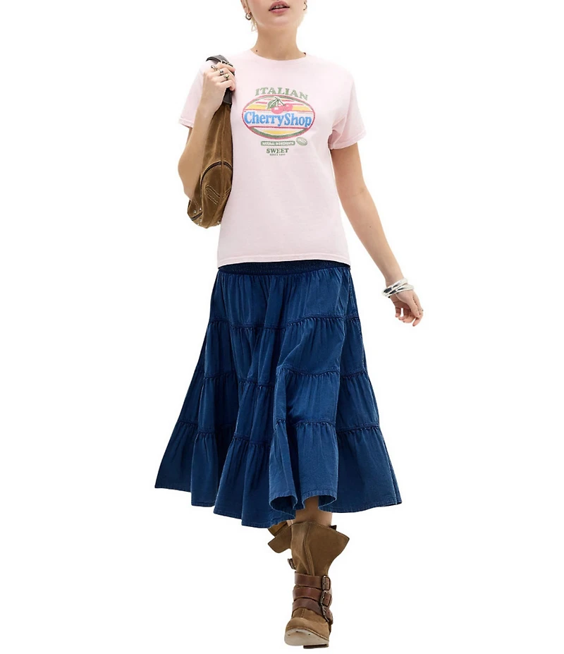 BDG Urban Outfitters Italian Short Sleeve T-Shirt
