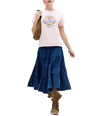 BDG Urban Outfitters Italian Short Sleeve T-Shirt