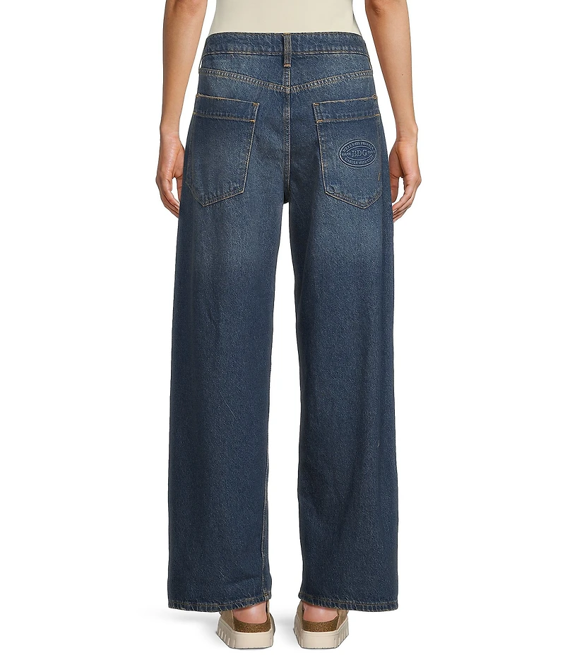 BDG Urban Outfitters Jaya Texan Turn Up Low Rise 5-Pocket Jeans