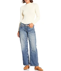 BDG Urban Outfitters Kayla Aruba Low Rise 5-Pocket Jeans