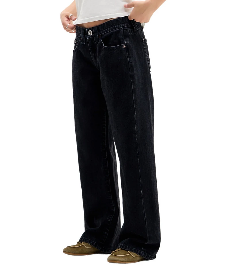 BDG Urban Outfitters Kayla Low Rise True Black 5-Pocket Jeans