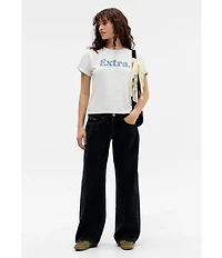 BDG Urban Outfitters Kayla Low Rise True Black 5-Pocket Jeans