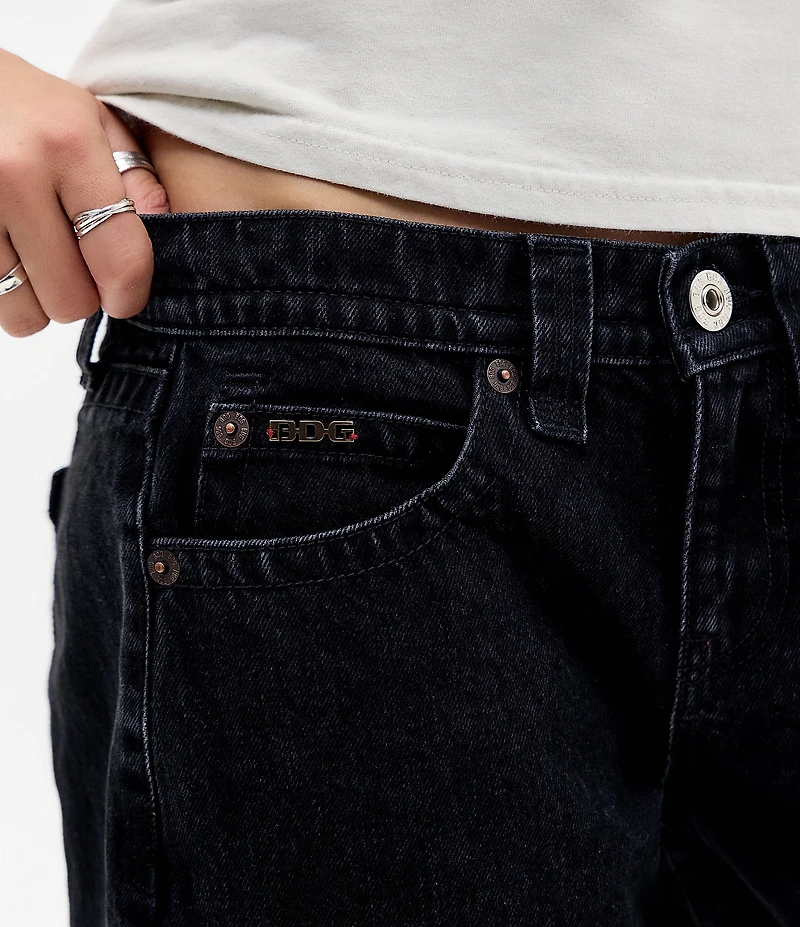 BDG Urban Outfitters Kayla Low Rise True Black 5-Pocket Jeans