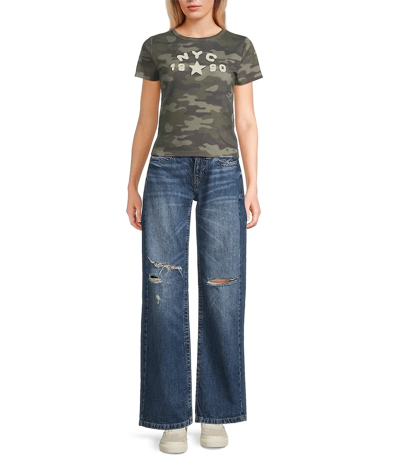 BDG Urban Outfitters Kayla Lowrider Distressed Jeans