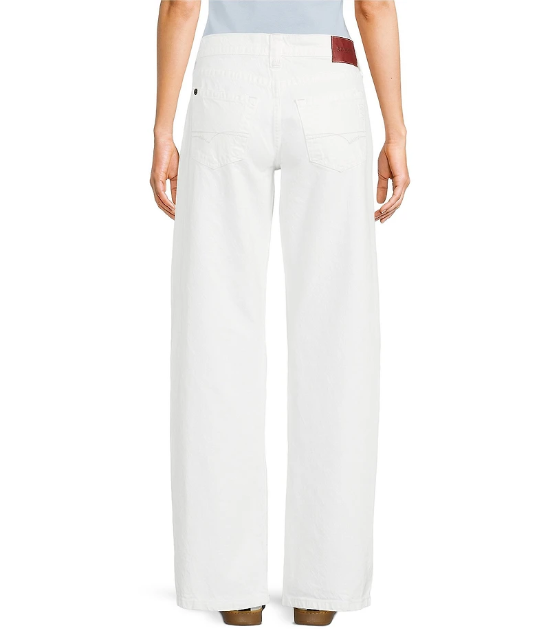 BDG Urban Outfitters Kayla Relaxed Straight Leg Low Rise Denim Trouser Jeans