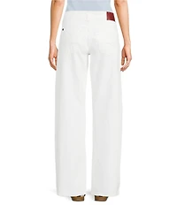 BDG Urban Outfitters Kayla Relaxed Straight Leg Low Rise Denim Trouser Jeans