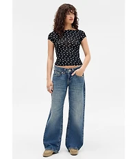 BDG Urban Outfitters Kayla Stormy Night Low Rides 5-Pockets Jeans