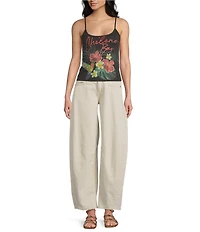BDG Urban Outfitters Kayla Woven Straight Leg Trousers