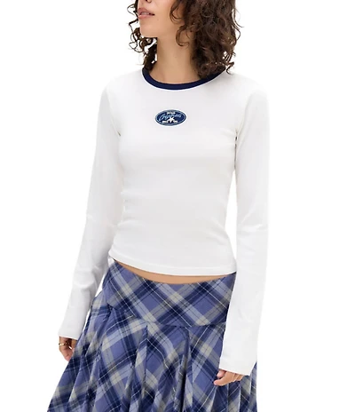 BDG Urban Outfitters Knit Vintage Originals Long Sleeve T-Shirt