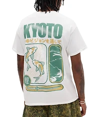 BDG Urban Outfitters Kyoto Koi Short Sleeve Knit T-Shirt