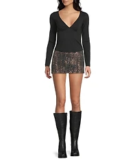 BDG Urban Outfitters Leopard Printed Woven Mini Skirt