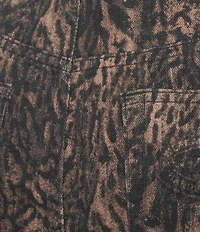 BDG Urban Outfitters Leopard Printed Woven Mini Skirt