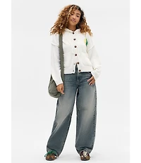 BDG Urban Outfitters Limoncello Hoodie Cardigan