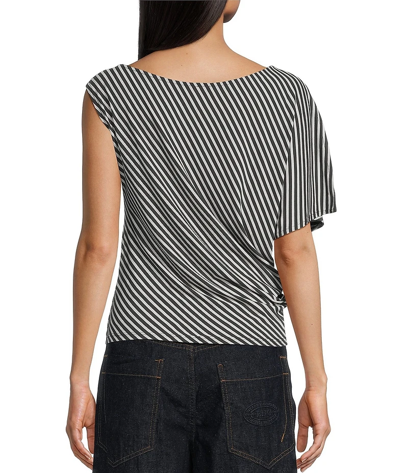 BDG Urban Outfitters Livia Short Sleeve Striped Top