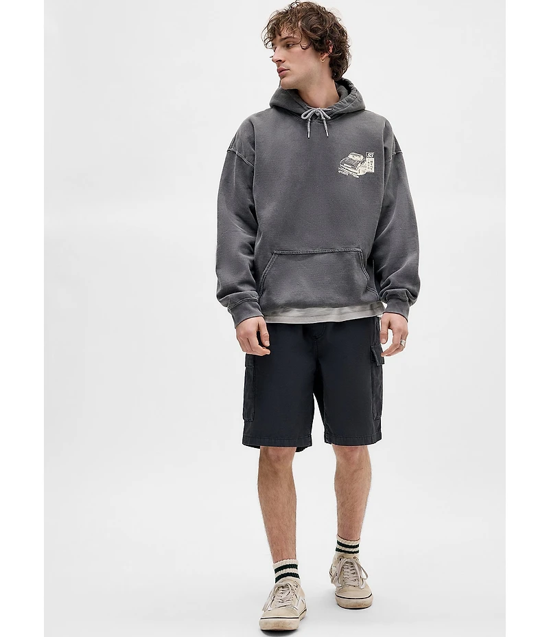 BDG Urban Outfitters Long Sleeve Car Hoodie
