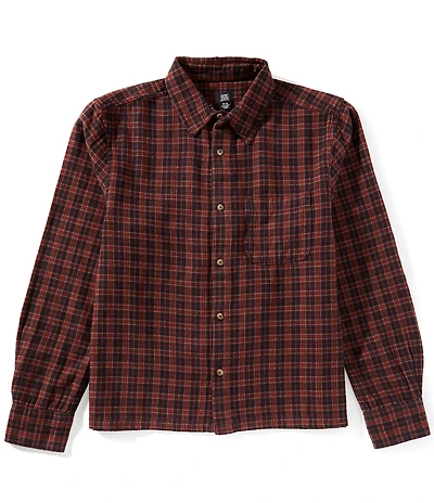 BDG Urban Outfitters Long Sleeve Checked Plaid Shirt