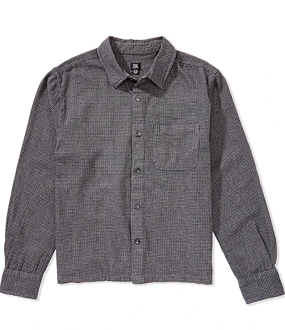 BDG Urban Outfitters Long Sleeve Houndstooth Shirt